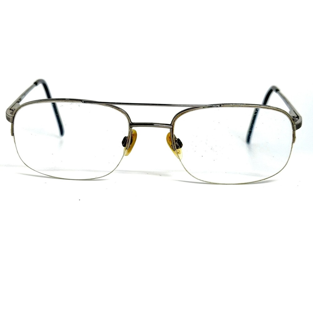 Zyloware Stetson ST188/194 Gunmetal Aviator Double Bridge Frames 55-19-140